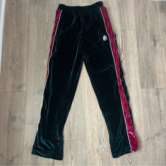 BILLIONAIRE BOYS CLUB BB Eva Velvet Track Pants Size M - Picture 1 of 4